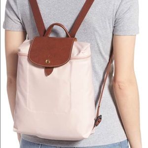 longchamp backpack pink